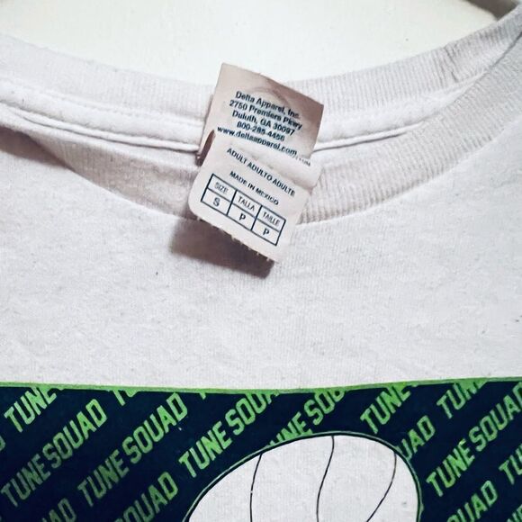 Space Jam White Bugs Bunny Graphic T-Shirt Unisex Small - Picture 3 of 3